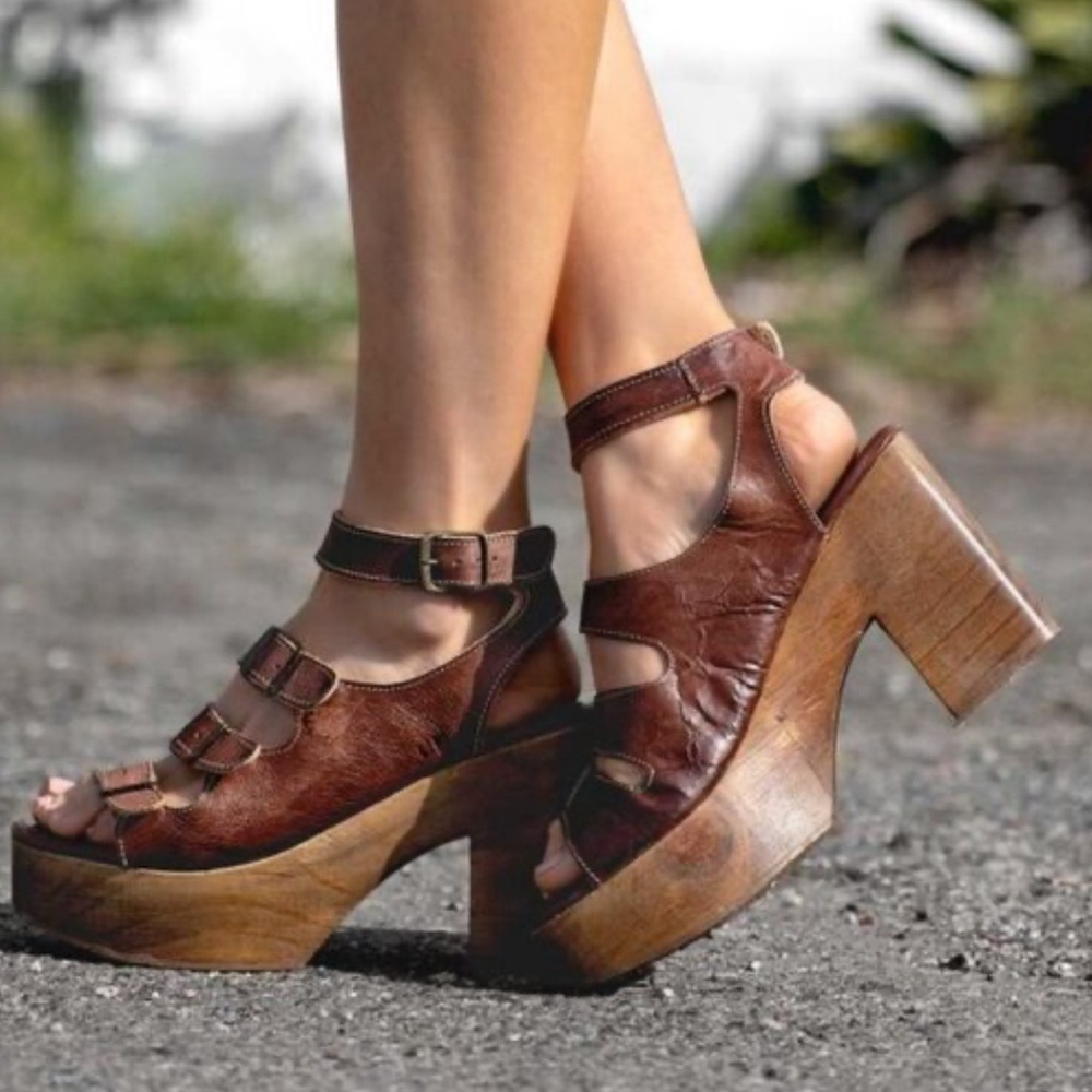 ** Bed Stu Jordyn Platform Sandals **